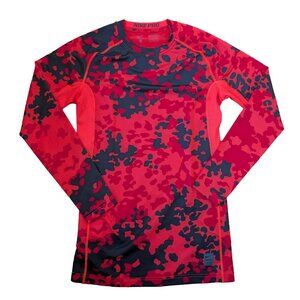 Nike Pro Combat Mens Dri Fit Compression Long Sleeve Shirt Size L